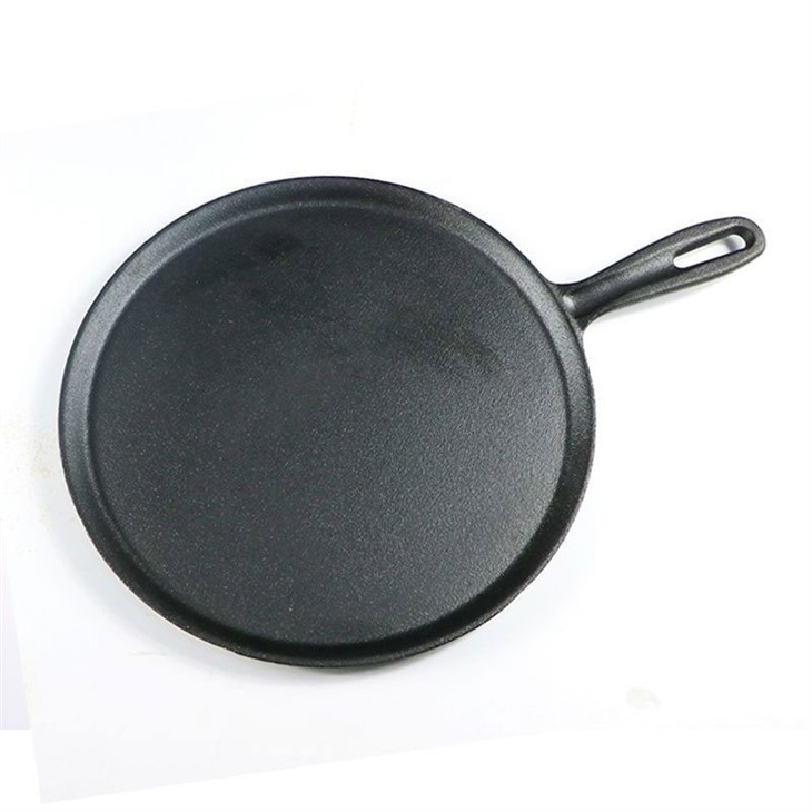 Shallow Cast Iron Frying Pan