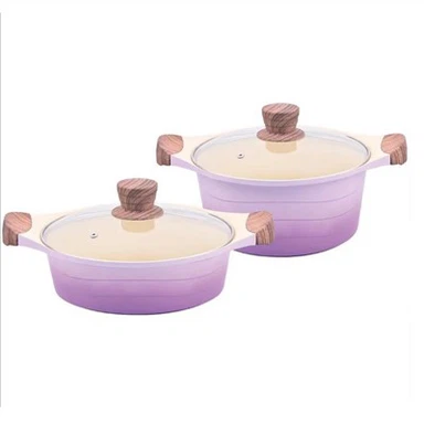 Periuk Sup Aluminium Gas Pemasak aruhan